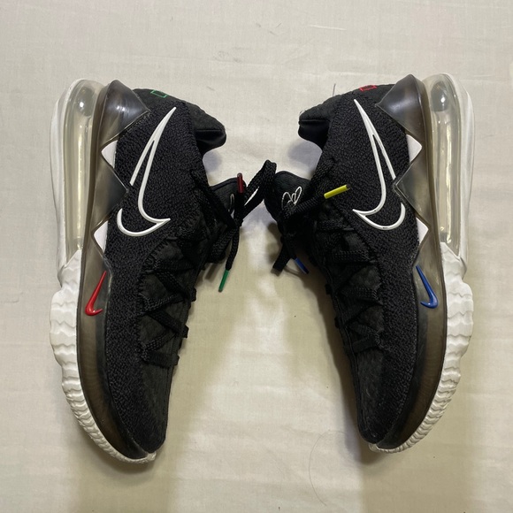 Nike LeBron XVII Low Multi-color CD5007 002 Men's Size 6.5, Women’s 8.5. - Picture 2 of 10